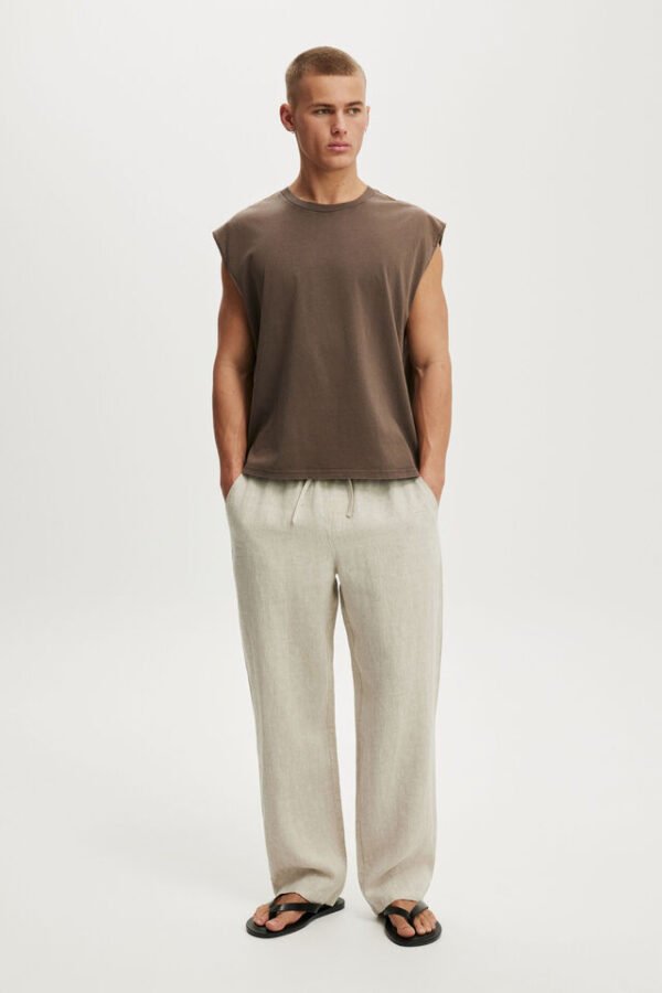 3613987-06-2 Baggy Linen Pant