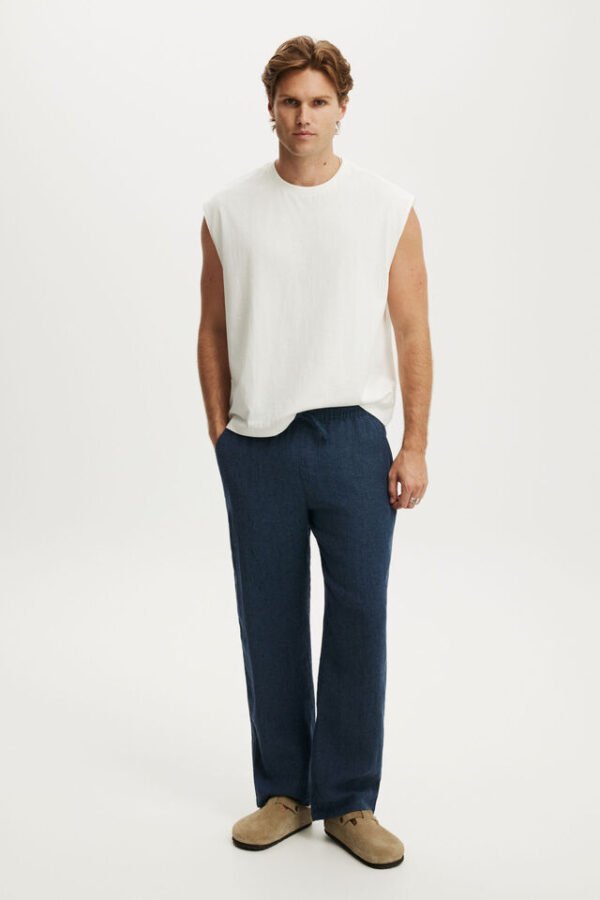 3613987-09-2 Baggy Linen Pant
