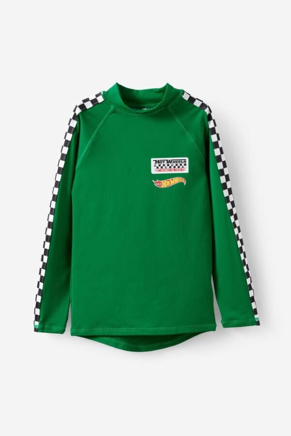 Hot Wheels Flynn Long Sleeve Raglan Rash Vest