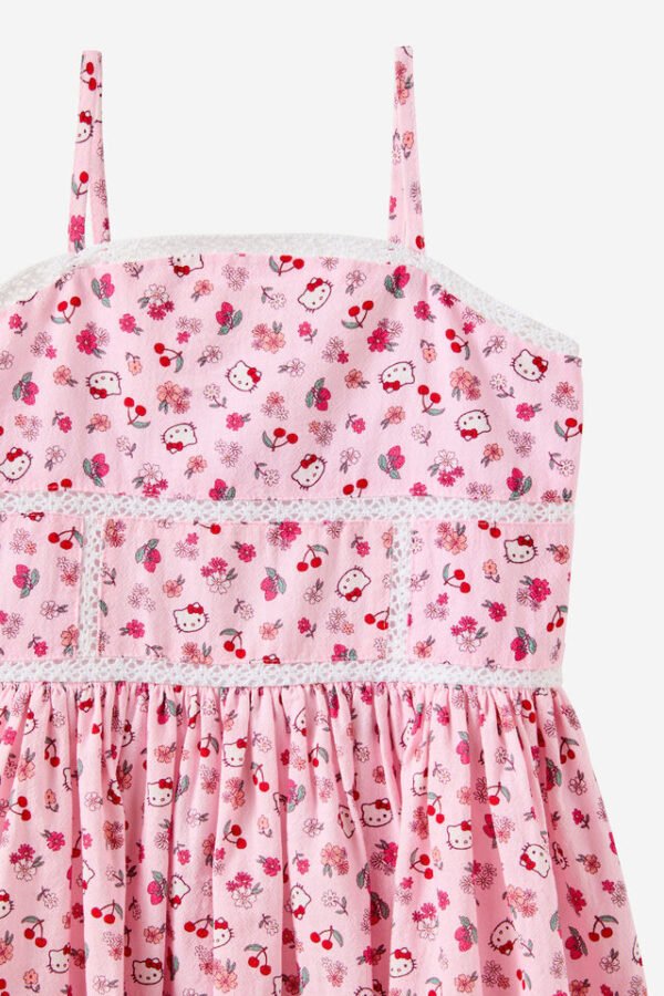 Cute Hello Kitty Sleeveless Dress