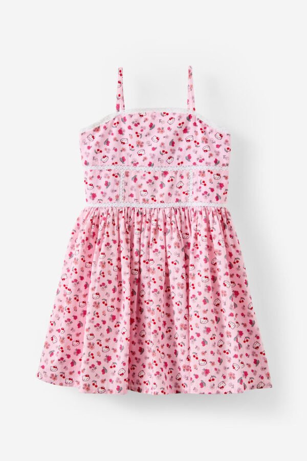 Cute Hello Kitty Sleeveless Dress