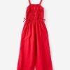 Shirred Bow Jumpsuit