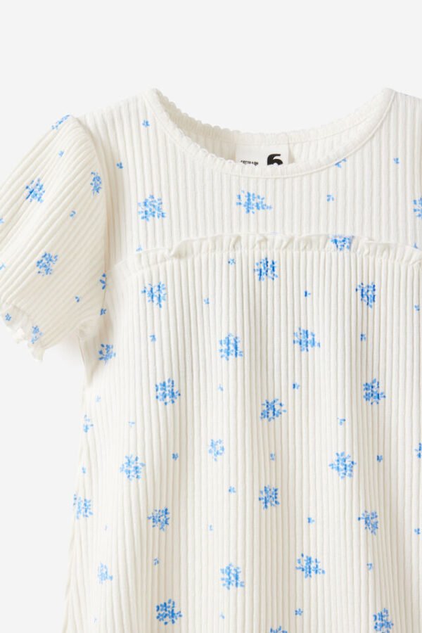Posie Short Sleeve Babydoll Top