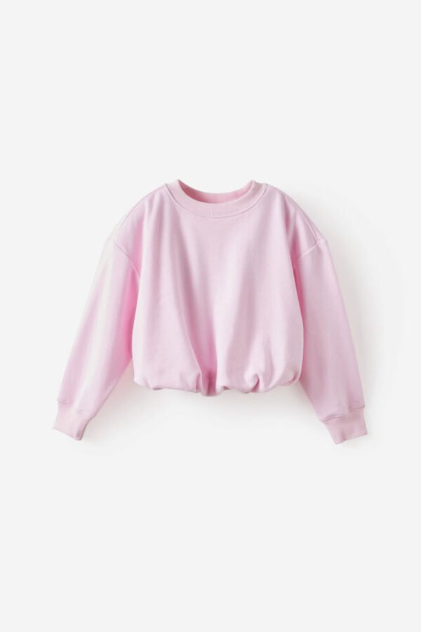 Sienna Bubble Hem Oversize Crew