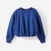 7348758-02-2 Sienna Bubble Hem Oversize Crew