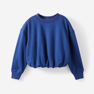 Sienna Bubble Hem Oversize Crew